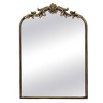 Casa si Gradina - Decoratiuni - Oglinzi - Oglinda de perete cu cadru sculptat, 50x70 cm, bronz - Infinity.ro