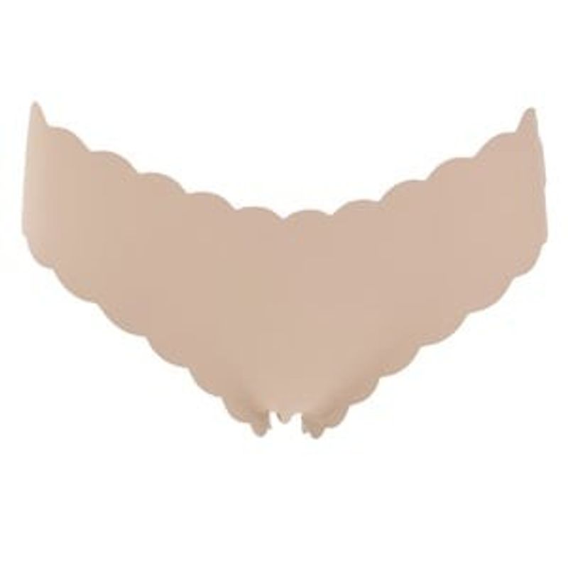 Fashion, accesorii si bijuterii - Femei - Lenjerie si pijamale femei - Lenjerie intima femei - Chiloti Dama Hipster cu Finisaj Laser Cut, Culoare Ecru - Infinity.ro