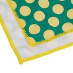 Market - Curatenie si intretinere casa - Produse bucatarie - Lavete si bureti - Lavete din Microfibre cu Model Buline, 30x30 cm, Set 6 buc, Multicolore - Infinity.ro