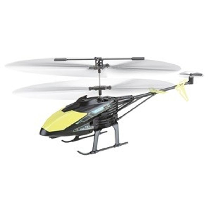 Jucarii, Copii si Bebe - Jucarii si jocuri - Vehicule si jucarii cu telecomanda - Elicoptere, avioane si nave de jucarie - Elicopter cu Telecomanda, 3 Canale, Giroscop si Lumini LED, Negru - Infinity.ro
