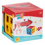 Jucarii, Copii si Bebe - Jucarii si jocuri - Jucarii bebelusi - Jucarii de sortat - Jucarie Sortator cu 4 Forme Geometrice, 8 piese, Multicolor - Infinity.ro