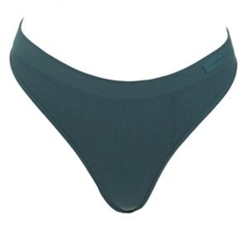 Fashion, accesorii si bijuterii - Femei - Lenjerie si pijamale femei - Lenjerie intima femei - Chiloti String Seamless Ribbed, Petrol, pentru Femei - Infinity.ro
