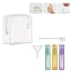 Casa si Gradina - Bucatarie si vesela - Cani si pahare - Sticle - Set 5 Sticle Spray de Voiaj 24ml cu Instrumente de Umplere, Multicolore - Infinity.ro
