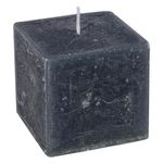 Casa si Gradina - Decoratiuni - Aromaterapie si lumanari - Suporturi lumanari - Lumanare parfumata patrata, Gri, Mosc, 7.5x7.5x7.5cm - Infinity.ro