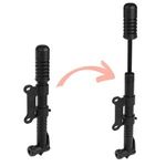 Sport si Outdoor - Ciclism - Accesorii pentru biciclete - Pompe biciclete - Pompa de mana pentru bicicleta, Mini, Neagra, cu 2 ace si suport de prindere - Infinity.ro