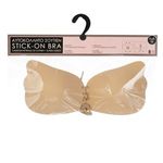 Fashion, accesorii si bijuterii - Femei - Lenjerie si pijamale femei - Lenjerie intima femei - Sutien Autoadeziv cu Siret Nude - Infinity.ro