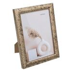 Casa si Gradina - Decoratiuni - Obiecte decorative - Accesorii decorative - Rama foto aurie cu finisaj reliefat, 13x18 cm, pentru masa sau perete - Infinity.ro