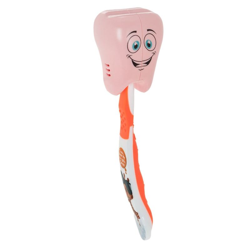 Ingrijire personala si Cosmetice - Igiena dentara - Periute de dinti clasice - Capac pentru periuta de dinti, Forma de dinte, Roz, pentru copii - Infinity.ro