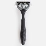 Ingrijire personala si Cosmetice - Aparate & accesorii ingrijire personala - Aparate de ras si tuns - Aparate de ras clasice - Aparat de ras cu lama tripla pentru barbati, Maner ergonomic, Negru si gri - Infinity.ro