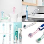 Ingrijire personala si Cosmetice - Igiena dentara - Periute de dinti electrice - Huse de protectie pentru periuta de dinti electrica, 4 buc, culori pastel - Infinity.ro