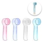 Ingrijire personala si Cosmetice - Igiena dentara - Periute de dinti electrice - Huse de protectie pentru periuta de dinti electrica, 4 buc, culori pastel - Infinity.ro