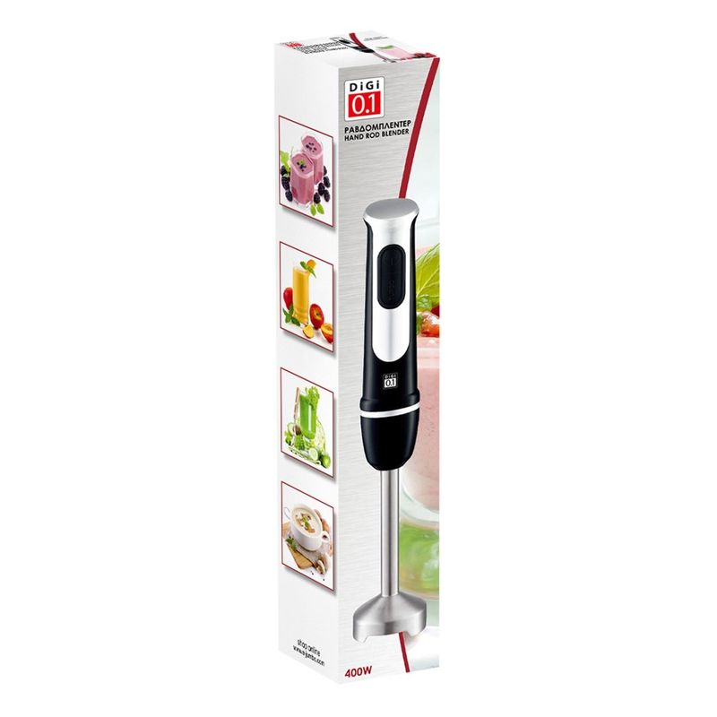 Electronice si Electrocasnice - Electrocasnice bucatarie - Mixere, tocatoare & roboti de bucatarie - Mixere - Mixer vertical de mana din inox, 400W, 2 viteze - Infinity.ro