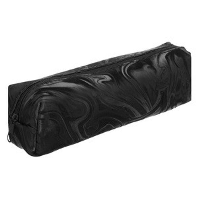 Carti si Birotica - Rechizite - Penare - Penar Tub Negru Soft cu Efect de Apa, 20.5x5x6cm - Infinity.ro