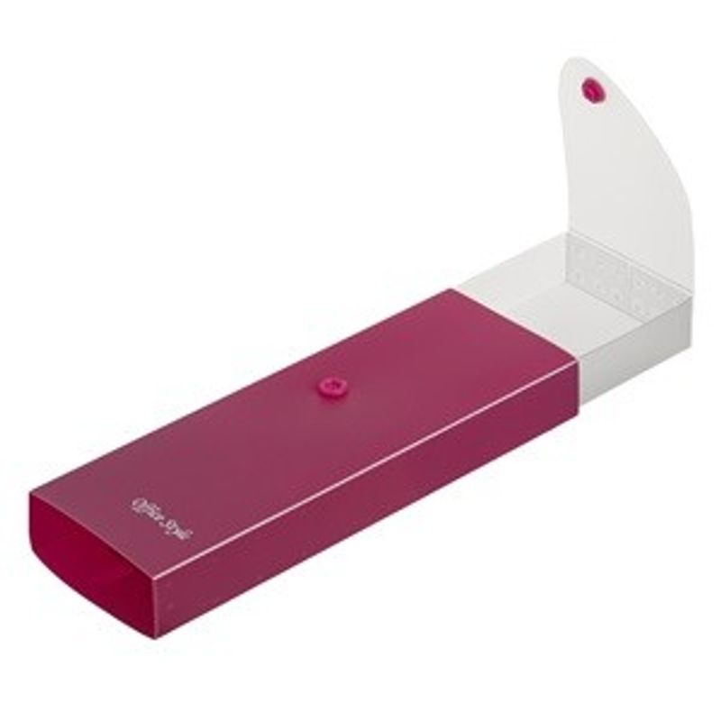 Carti si Birotica - Rechizite - Penare - Penar din Plastic cu Capsa, Roz - Infinity.ro