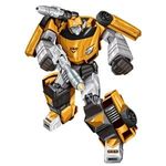 Jucarii, Copii si Bebe - Jucarii si jocuri - Vehicule si jucarii cu telecomanda - Roboti de jucarie - Robot Transformabil in Vehicul, Galben sau Rosu - Infinity.ro