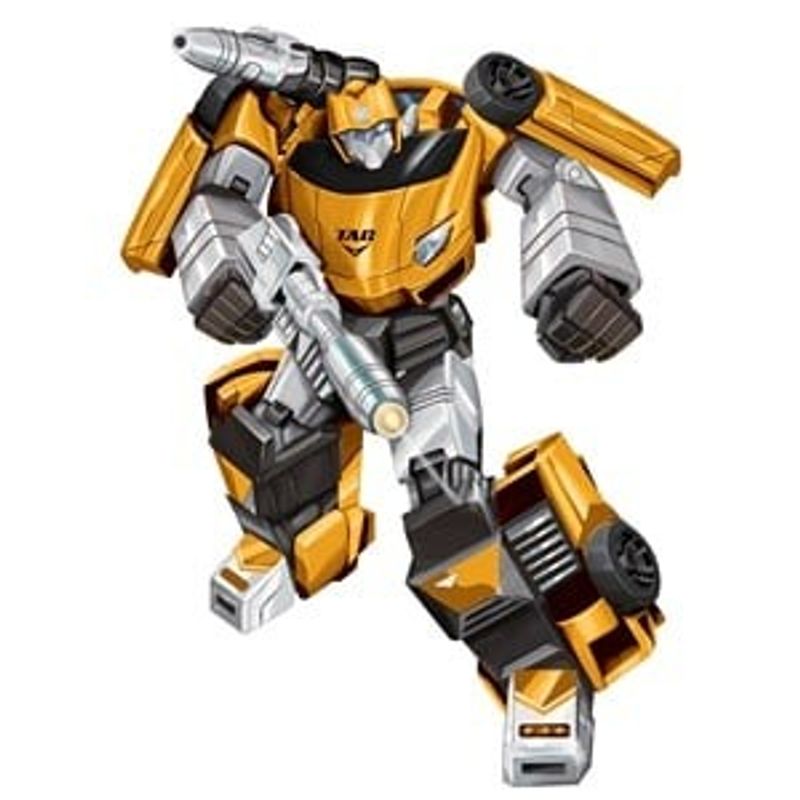 Jucarii, Copii si Bebe - Jucarii si jocuri - Vehicule si jucarii cu telecomanda - Roboti de jucarie - Robot Transformabil in Vehicul, Galben sau Rosu - Infinity.ro