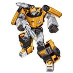 Jucarii, Copii si Bebe - Jucarii si jocuri - Vehicule si jucarii cu telecomanda - Roboti de jucarie - Robot Transformabil in Vehicul, Galben sau Rosu - Infinity.ro