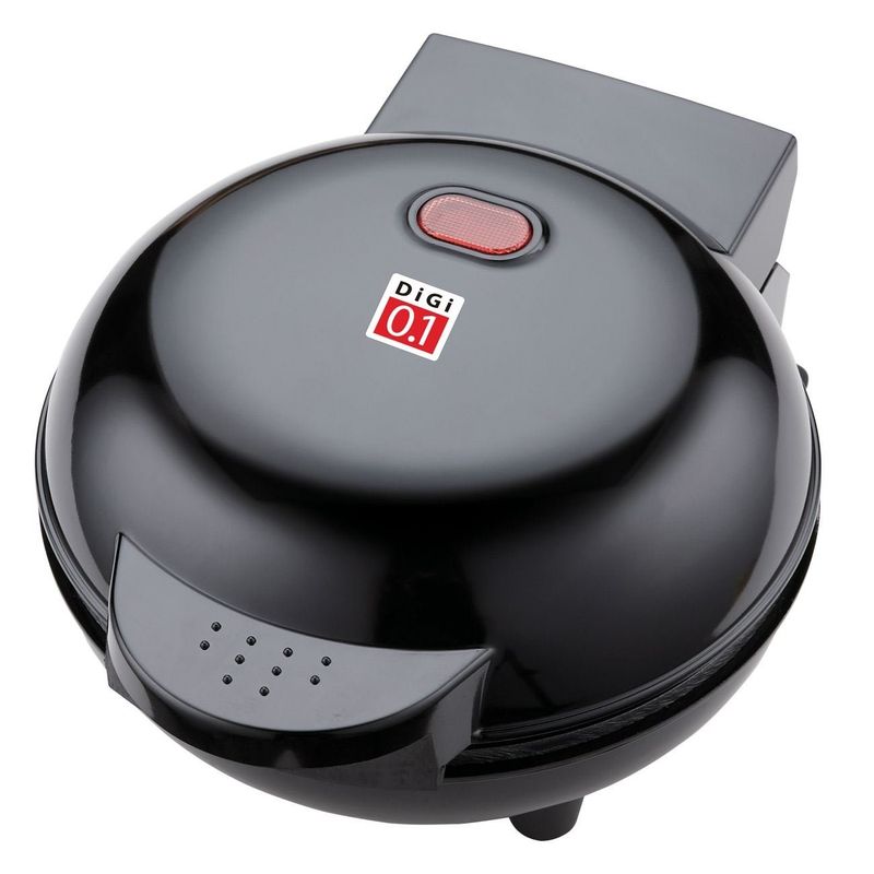 Electronice si Electrocasnice - Electrocasnice bucatarie - Accesorii electrocasnice bucatarie - Aparat Electric Mini pentru Vafe Antiaderente - Negru - Infinity.ro