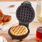 Electronice si Electrocasnice - Electrocasnice bucatarie - Accesorii electrocasnice bucatarie - Aparat Electric Mini pentru Vafe Antiaderente - Negru - Infinity.ro