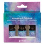 Casa si Gradina - Decoratiuni - Aromaterapie si lumanari - Uleiuri esentiale aromaterapie - Set 3 uleiuri parfumate, 10ml fiecare, Arome: Calm, Energy, Happy - Infinity.ro