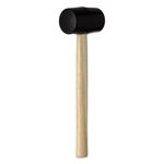 Casa si Gradina - Constructii - Scule de mana si unelte - Ciocane si dalti - Ciocan de cauciuc cu mâner de lemn, 290g - Infinity.ro