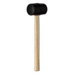 Casa si Gradina - Constructii - Scule de mana si unelte - Ciocane si dalti - Ciocan de cauciuc cu mâner de lemn, 290g - Infinity.ro