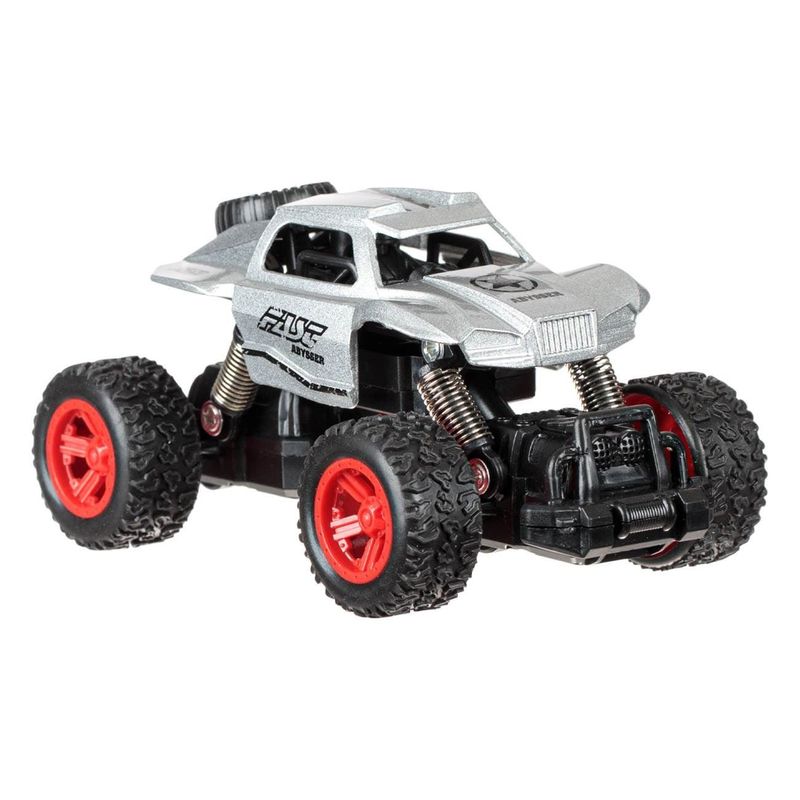 Jucarii, Copii si Bebe - Jucarii si jocuri - Vehicule si jucarii cu telecomanda - Masinute - Masina de Jucarie Off Road cu Amortizoare, Gri - Infinity.ro