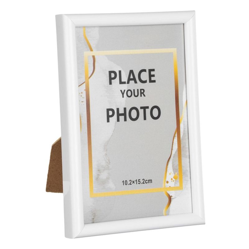 Casa si Gradina - Decoratiuni - Obiecte decorative - Accesorii decorative - Rama foto decorativa alba, 10x15 cm, plastic - Infinity.ro