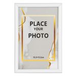 Casa si Gradina - Decoratiuni - Obiecte decorative - Accesorii decorative - Rama foto decorativa alba, 10x15 cm, plastic - Infinity.ro