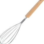 Casa si Gradina - Bucatarie si vesela - Ustensile bucatarie - Seturi ustensile de bucatarie - Tel Metalic cu Maner din Lemn, 33 cm - Infinity.ro