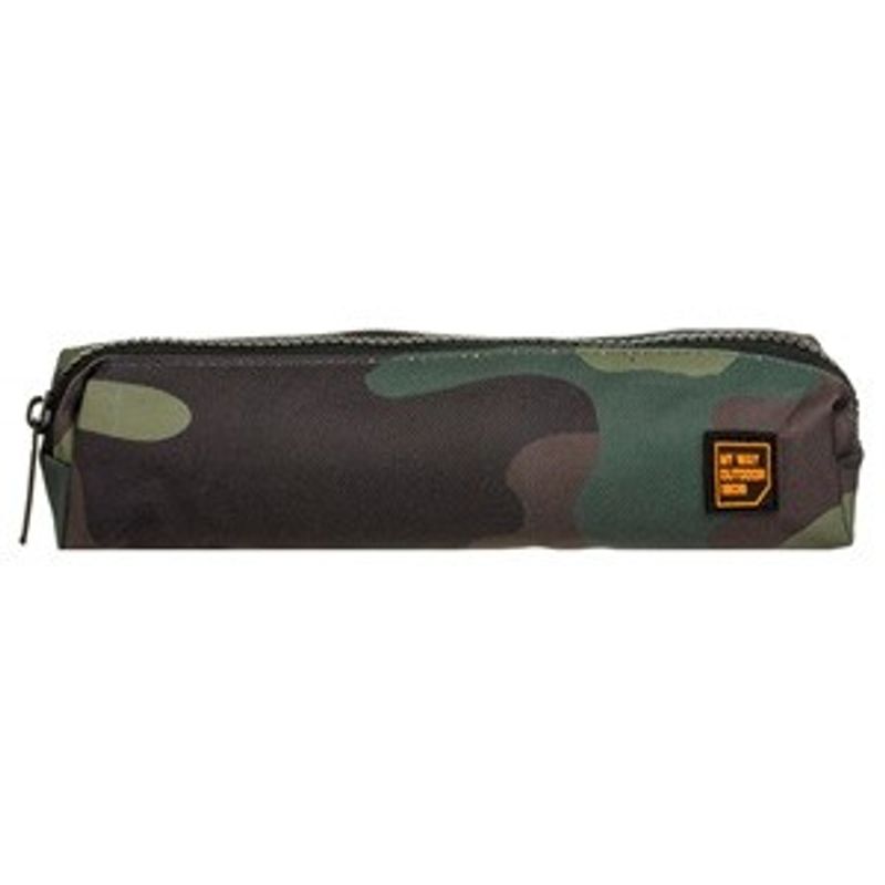 Carti si Birotica - Rechizite - Penare - Penar cilindric cu fermoar, model camuflaj, 22x4x6 cm - Infinity.ro