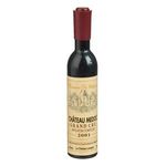 Casa si Gradina - Bucatarie si vesela - Accesorii bar - Tirbusoane si dopuri - Deschizator de sticle cu tirbuson, forma de sticla de vin, 12 cm, negru, metal, cu magnet - Infinity.ro