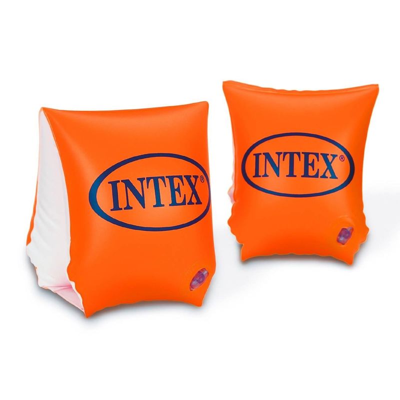 Jucarii, Copii si Bebe - Jucarii si jocuri - Jucarii de exterior - Colaci, ochelari si accesorii inot copii - Aripioare gonflabile pentru înot, portocalii, 2 buc, 3-6 ani (18-30 kg) - Infinity.ro