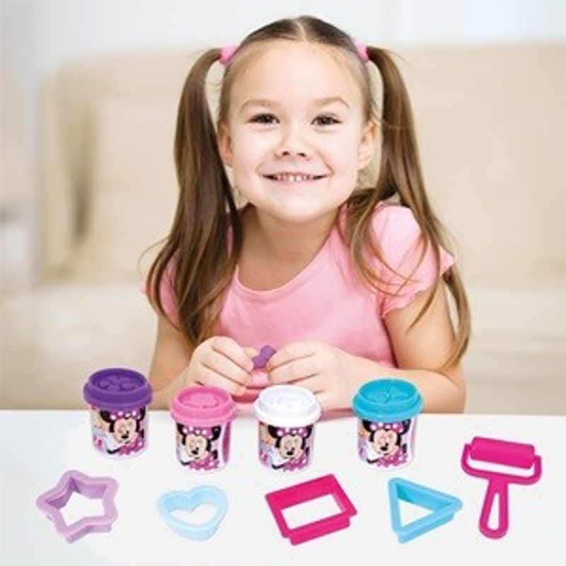 Carti si Birotica - Rechizite - Plastilina - Plastilina DOH in Borcanele Disney Minnie - AS - Infinity.ro