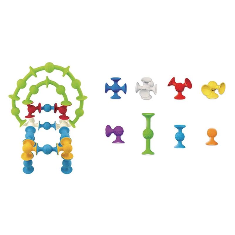 Jucarii, Copii si Bebe - Jucarii si jocuri - Vehicule si jucarii cu telecomanda - Utilaje constructie de jucarie - Pop Fidjet Ventuze Colorate 11buc - Infinity.ro