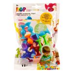 Jucarii, Copii si Bebe - Jucarii si jocuri - Vehicule si jucarii cu telecomanda - Utilaje constructie de jucarie - Pop Fidjet Ventuze Colorate 11buc - Infinity.ro