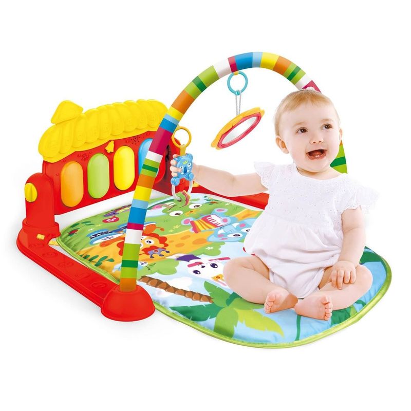Jucarii, Copii si Bebe - Jucarii si jocuri - Jucarii bebelusi - Jucarii interactive bebelusi - Saltea de Joaca pentru Bebelusi cu Pian Rosie - Infinity.ro