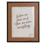 Casa si Gradina - Decoratiuni - Obiecte decorative - Accesorii decorative - Rama foto din lemn maro cu margine neagra, 15x20cm, pentru birou sau perete - Infinity.ro