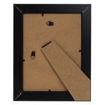 Casa si Gradina - Decoratiuni - Obiecte decorative - Accesorii decorative - Rama foto din lemn maro cu margine neagra, 15x20cm, pentru birou sau perete - Infinity.ro