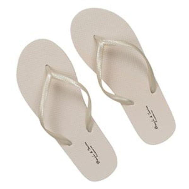 Fashion, accesorii si bijuterii - Femei - Incaltaminte femei - Slapi si papuci femei - Papuci de plaja pentru femei, culoare crem, talpa reliefata, curelusa - Infinity.ro