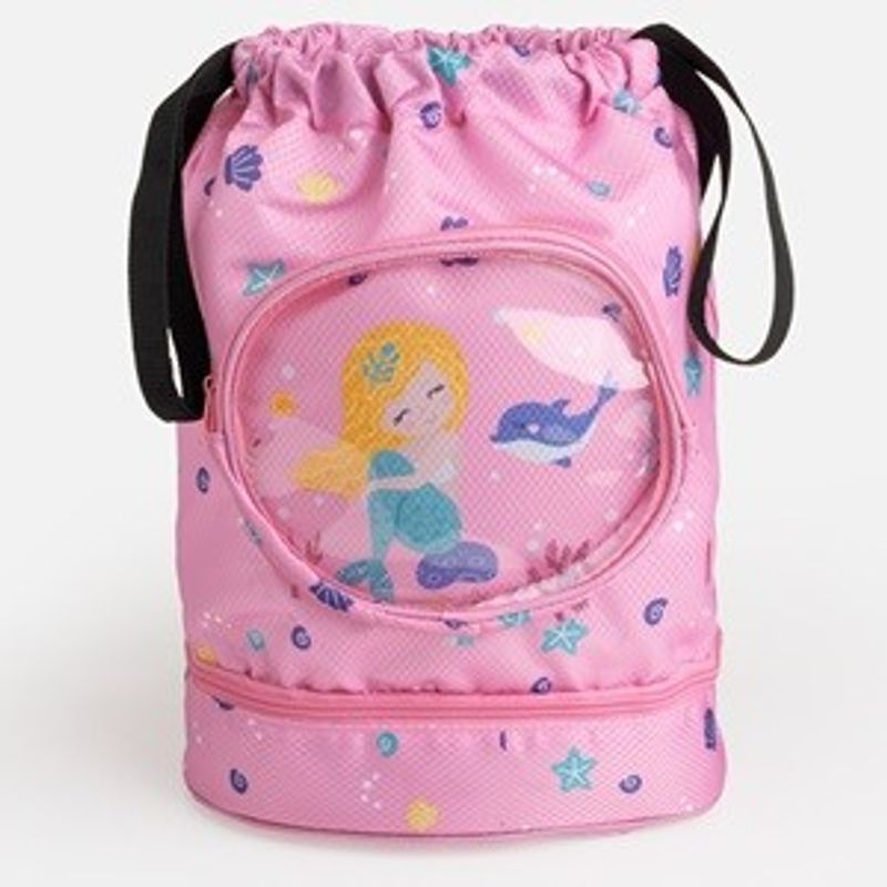 Fashion, accesorii si bijuterii - Copii - Accesorii copii - Genti si rucsacuri copii - Rucsac Inot Roz Sirena pentru 34x14x37cm - Infinity.ro