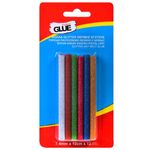 Casa si Gradina - Constructii - Scule electrice si accesorii - Accesorii pistoale de lipit - Rezerve baton adeziv cu glitter, Multicolor, 7.4x100mm, 12 buc - Infinity.ro