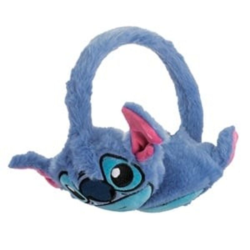PC, gaming si accesorii - Retelistica - Switch-uri - Accesorii switch-uri - Aparatoare de urechi pentru copii cu model 3D Stitch, albastre, blana sintetica - Infinity.ro