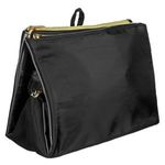 Ingrijire personala si Cosmetice - Machiaj - Portfarduri si genti cosmetice - Portfard Negru cu 3 Compartimente, 23x10x17cm - Infinity.ro