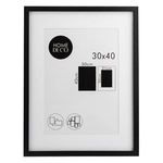 Casa si Gradina - Decoratiuni - Obiecte decorative - Accesorii decorative - Tablou Decorativ cu Paspartu, Rama din Lemn, Negru, 30x40cm - Infinity.ro
