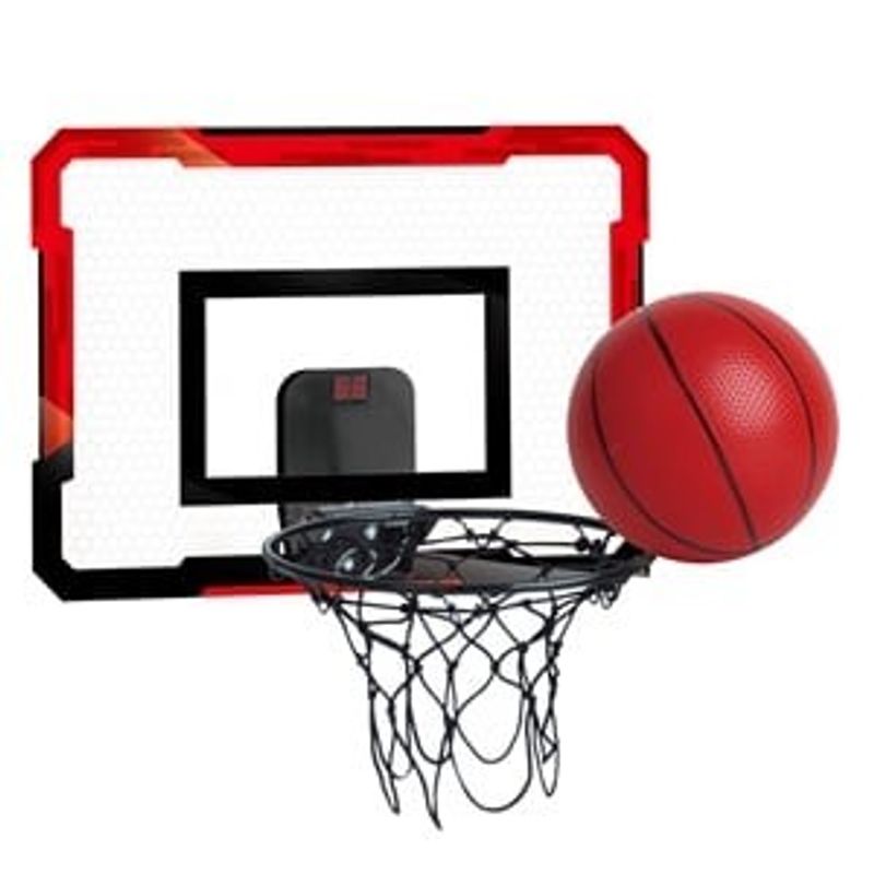 Sport si Outdoor - Sporturi de echipa - Baschet - Cosuri si panouri baschet - Panou de baschet cu scor LED si minge, 39x28 cm - Infinity.ro