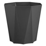 Casa si Gradina - Gradinarit si plante - Plante si ghivece - Ghivece si suporturi - Ghiveci decorativi octogonali din plastic antracit - Infinity.ro