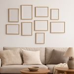Casa si Gradina - Decoratiuni - Obiecte decorative - Accesorii decorative - Tablou Decorativ cu Rama din Lemn Natural si Paspartu, 32x42cm - Infinity.ro