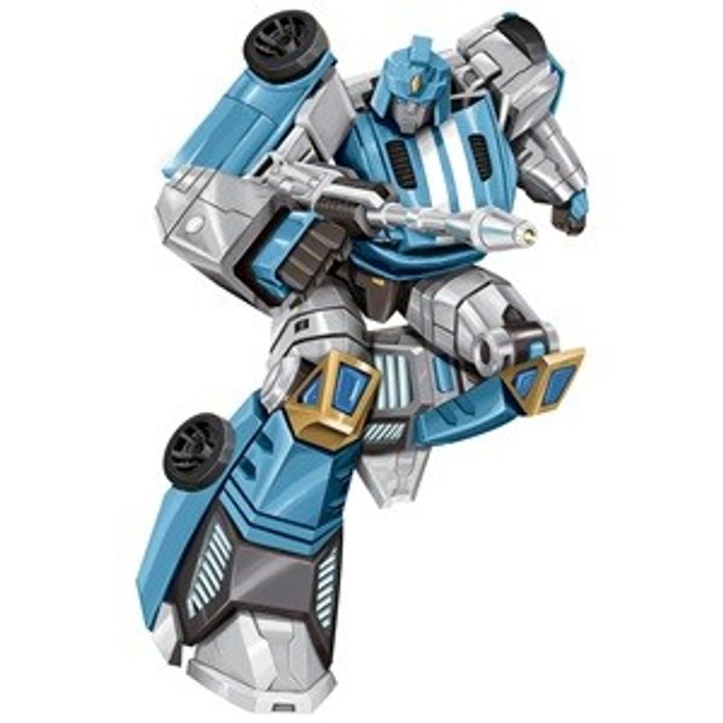 Jucarii, Copii si Bebe - Jucarii si jocuri - Vehicule si jucarii cu telecomanda - Roboti de jucarie - Robot Transformabil in Vehicul, Albastru sau Verde, 1 Bucata - Infinity.ro