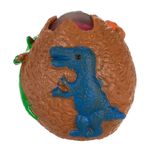 Jucarii, Copii si Bebe - Jucarii si jocuri - Figurine - Ou Dinozaur Maro cu Pui, 6 cm, Jucarie de Stres - Infinity.ro